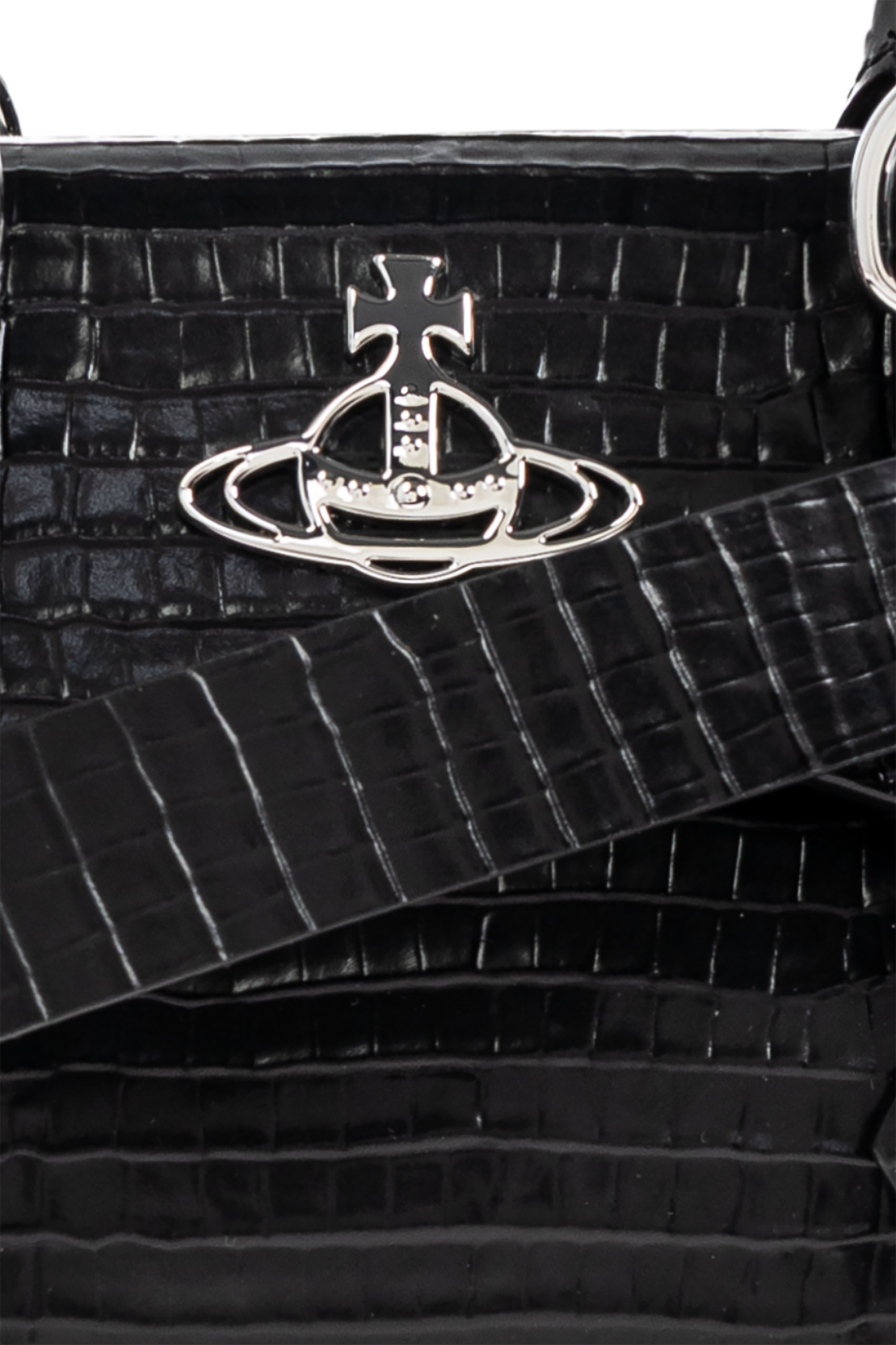 ★Vivienne Westwood★ Vivienne Westwood 48030002W L003T N401 Vivienne Westwood Betty Smooth Mini Crossbody bag leather